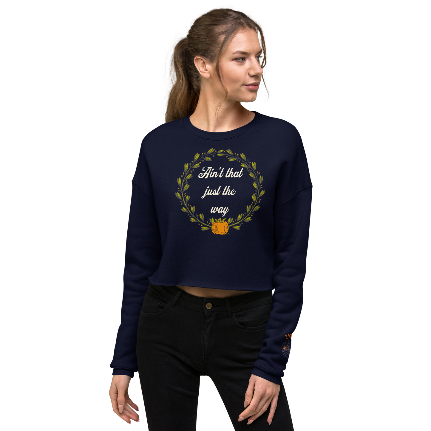 Ain't That Just The Way Cropped Sweatshirt