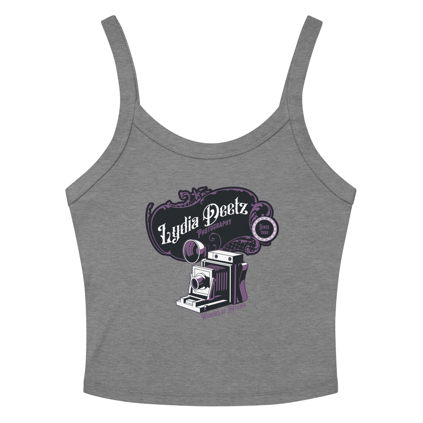 Deetz Photography Micro-Rib Tank Top
