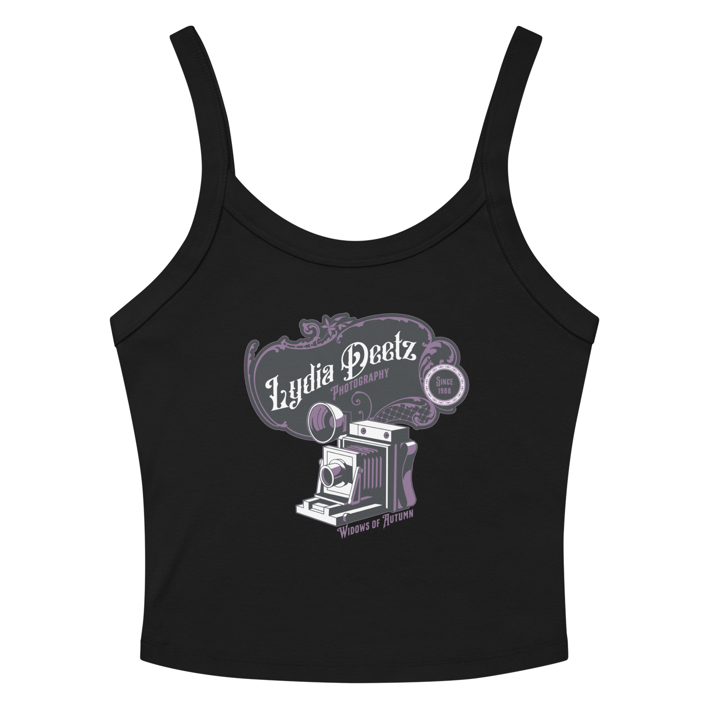 Deetz Photography Micro-Rib Tank Top