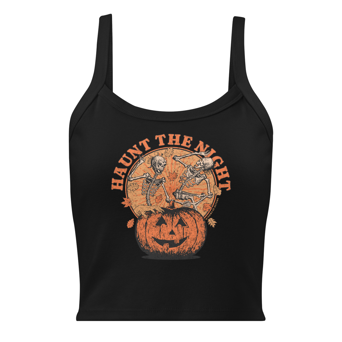 Haunt The Night Micro-Rib Tank Top