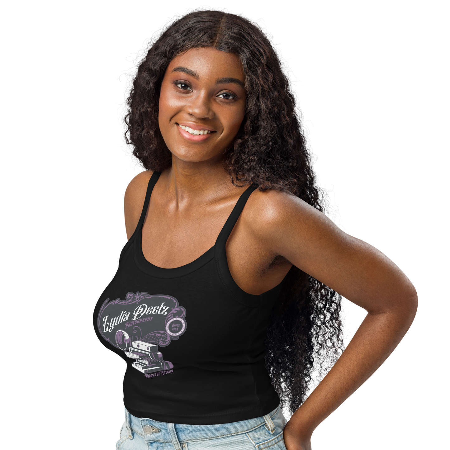 Deetz Photography Micro-Rib Tank Top