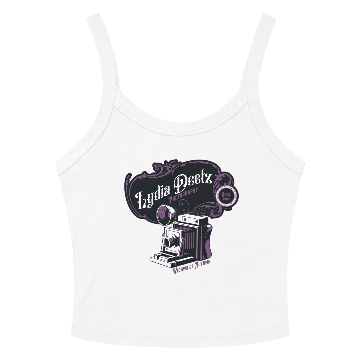 Deetz Photography Micro-Rib Tank Top