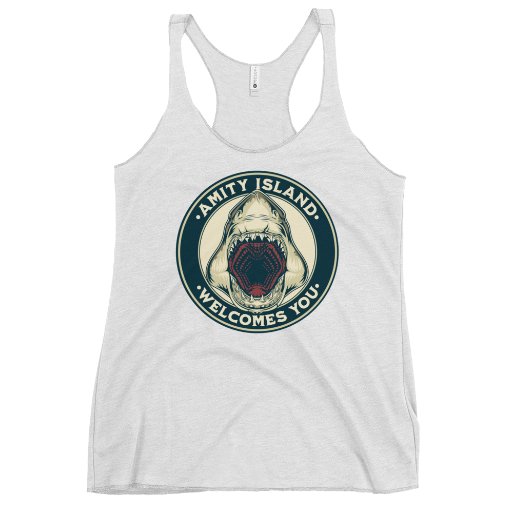 Welcome to Amity Racerback Tank