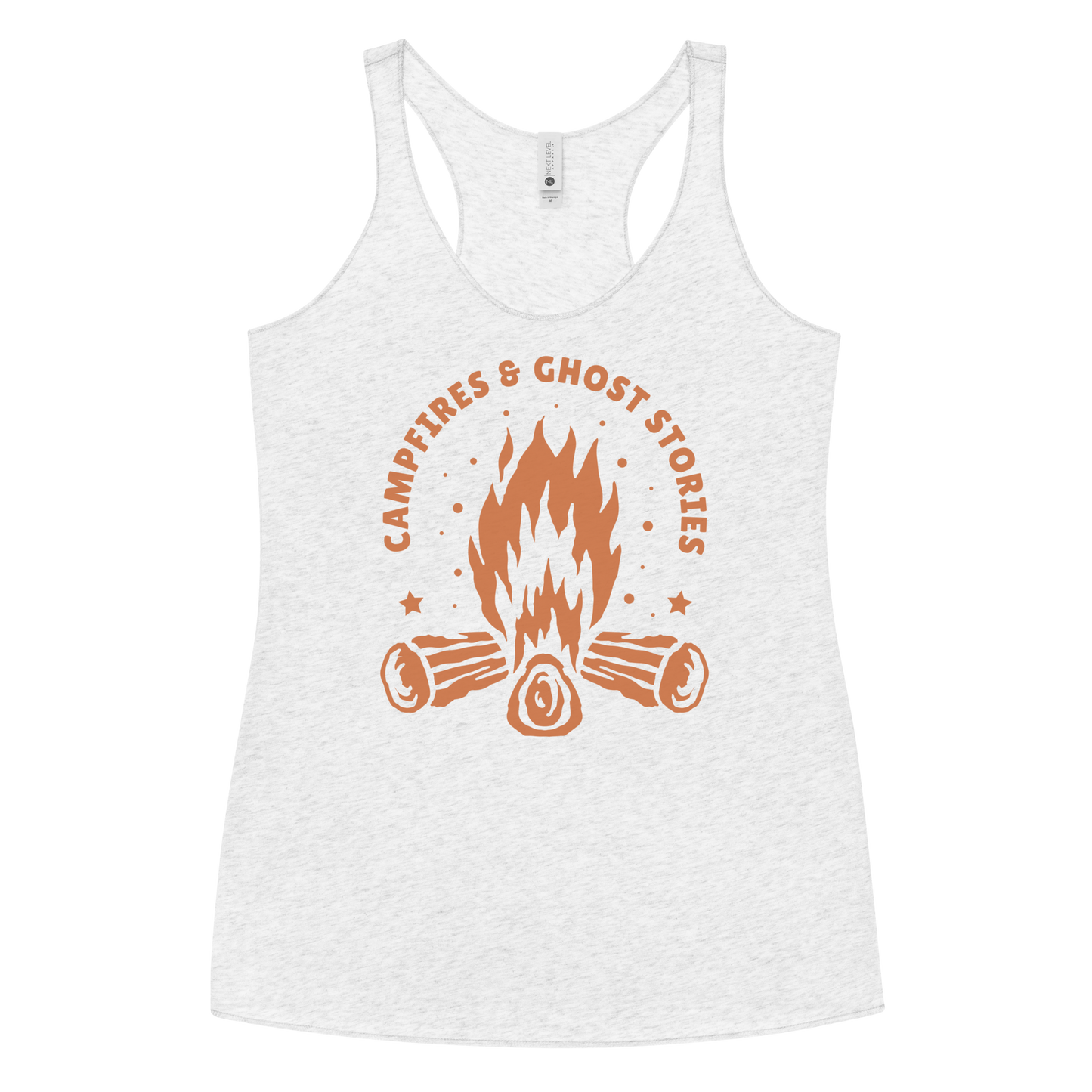 Campfires & Ghost Stories Racerback Tank