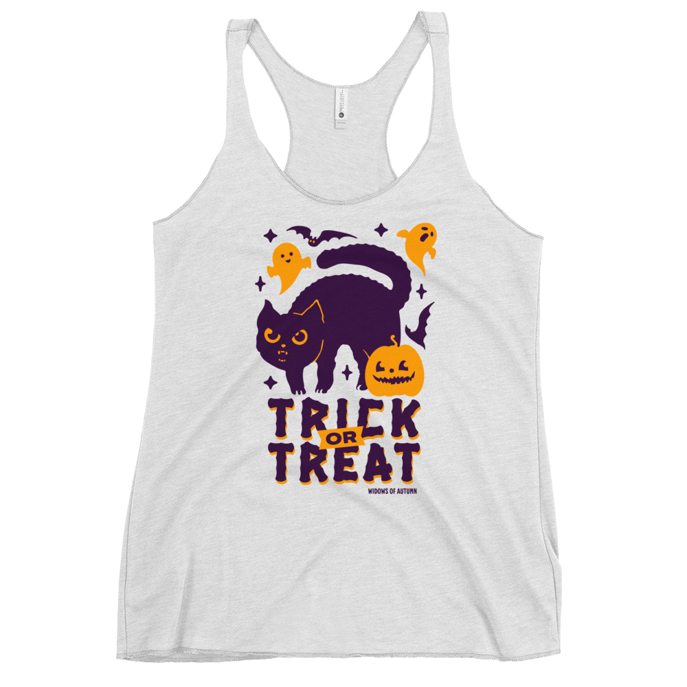 Trick Or Treat Racerback Tank
