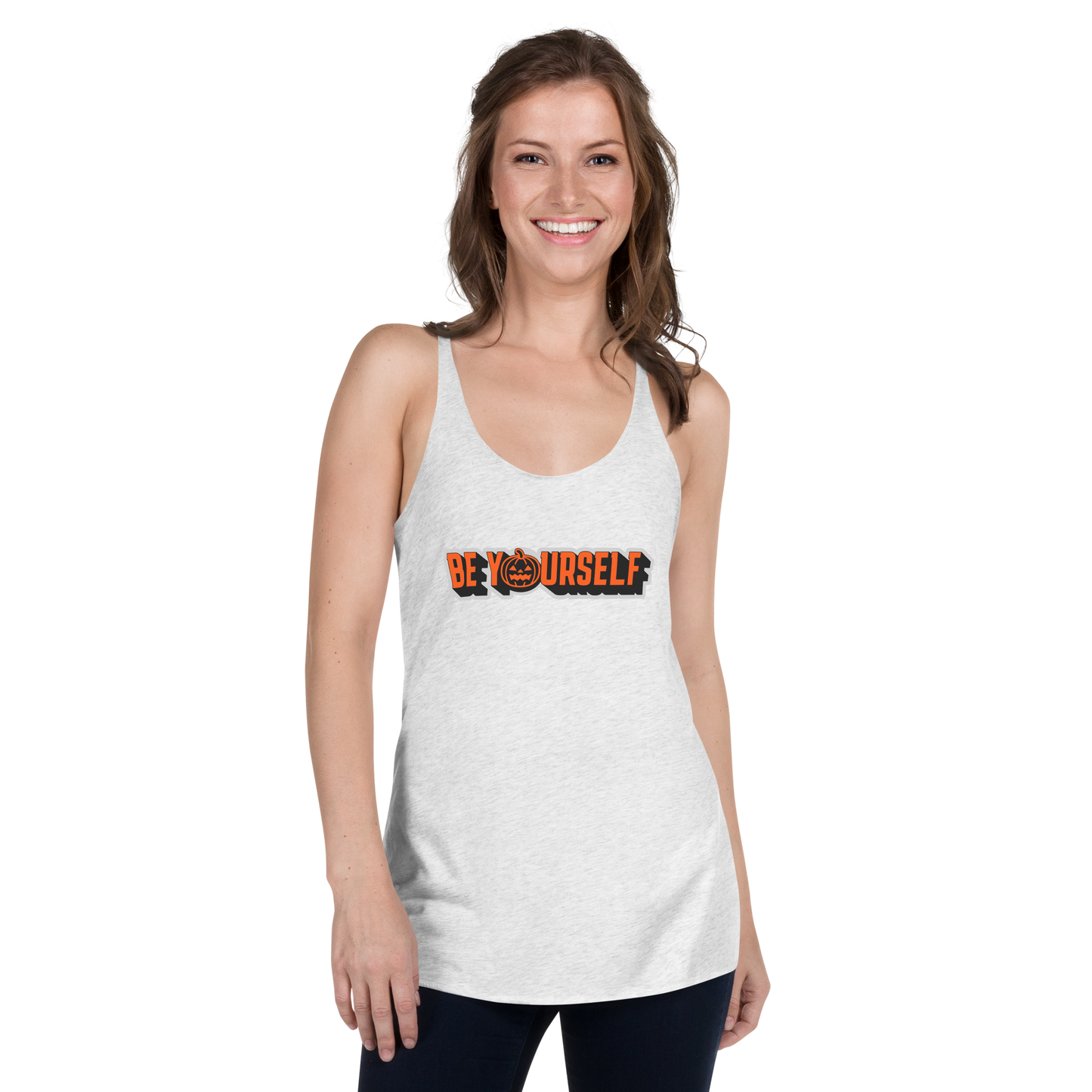 Be Yourself Racerback Tank