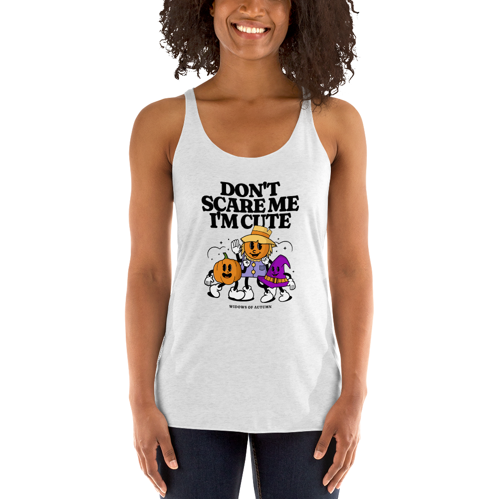 Don't Scare Me Racerback Tank