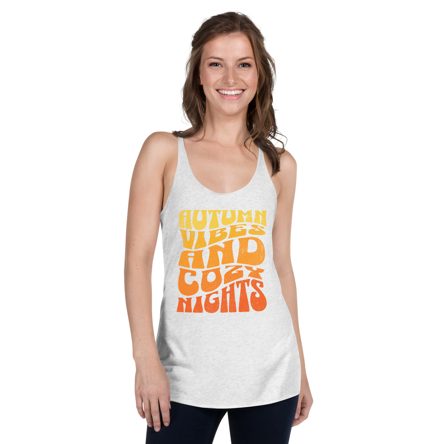 Cozy Autumn Racerback Tank