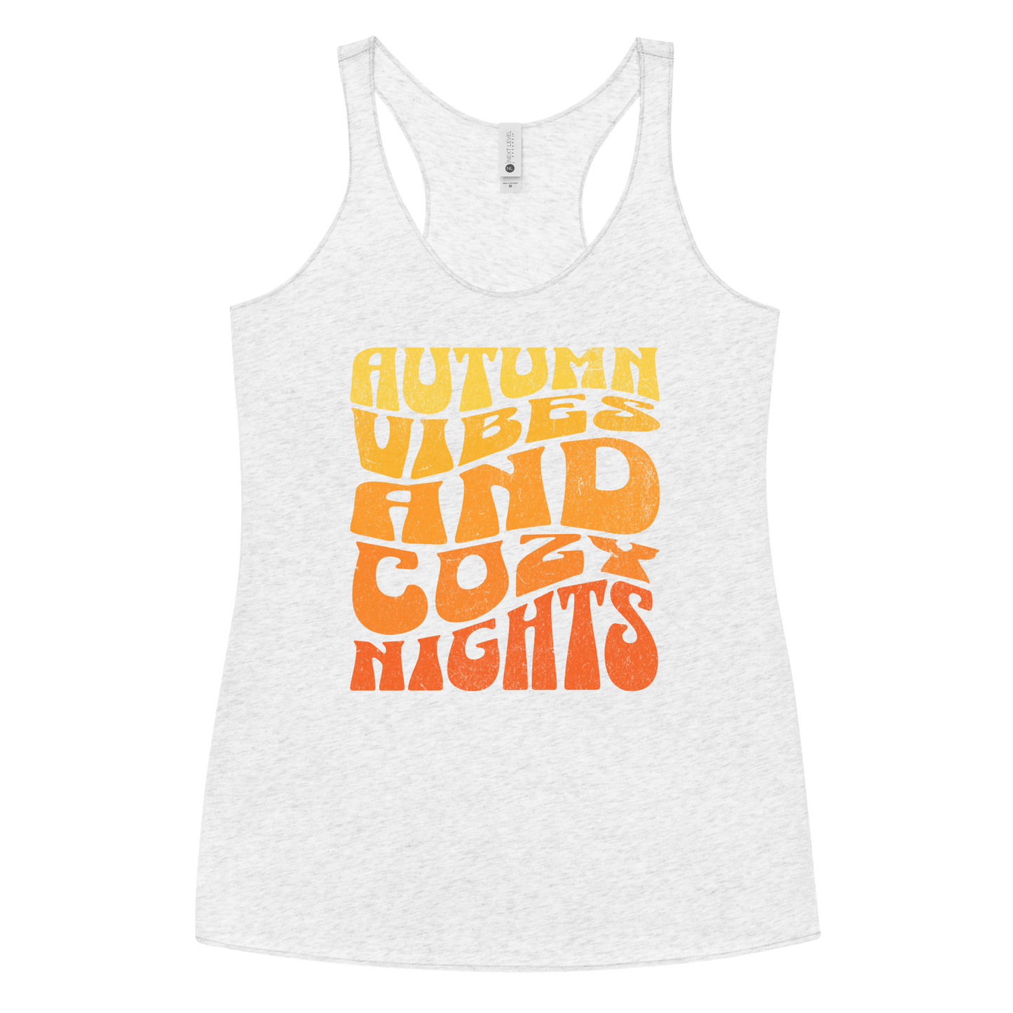 Cozy Autumn Racerback Tank