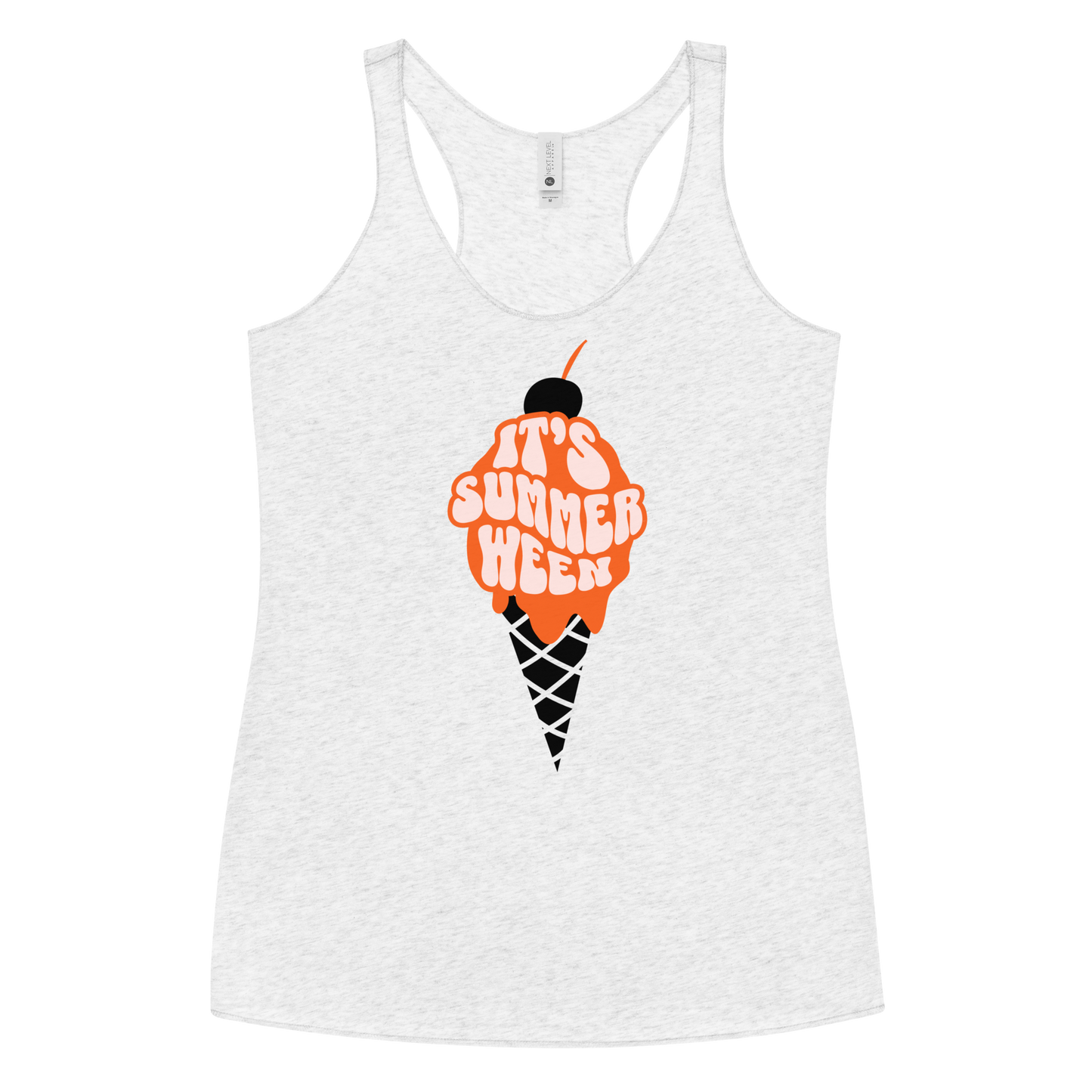 Summerween Ice Cream Racerback Tank