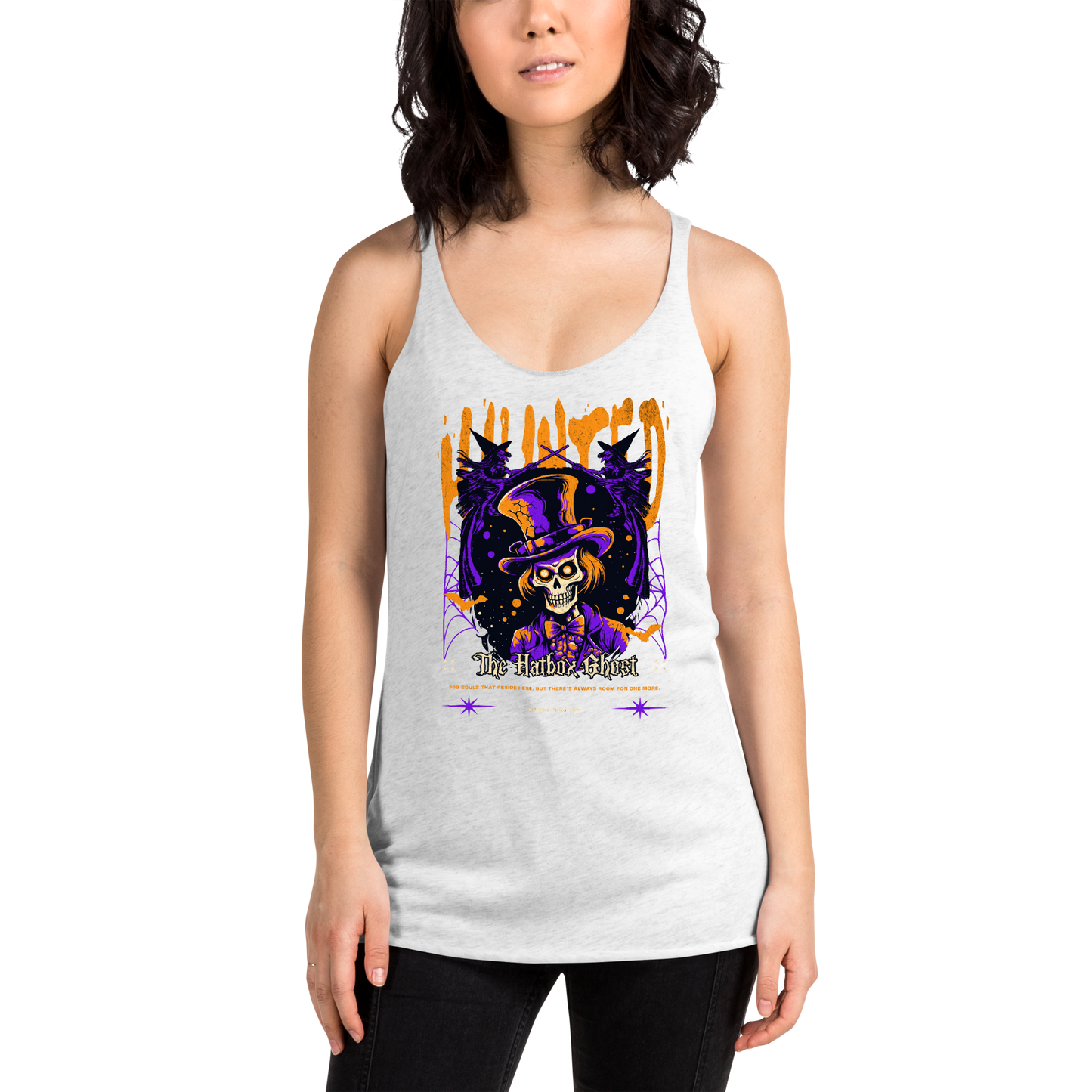Hatbox Ghost Racerback Tank