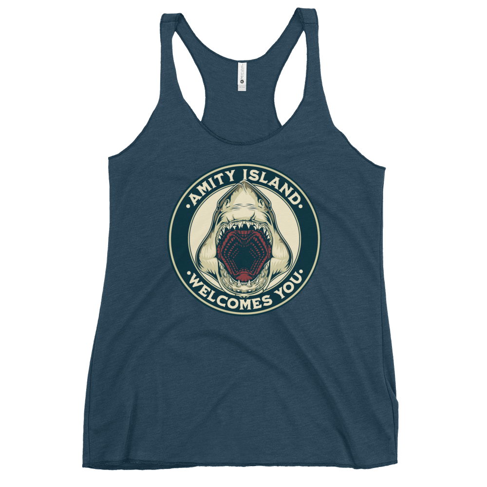 Welcome to Amity Racerback Tank