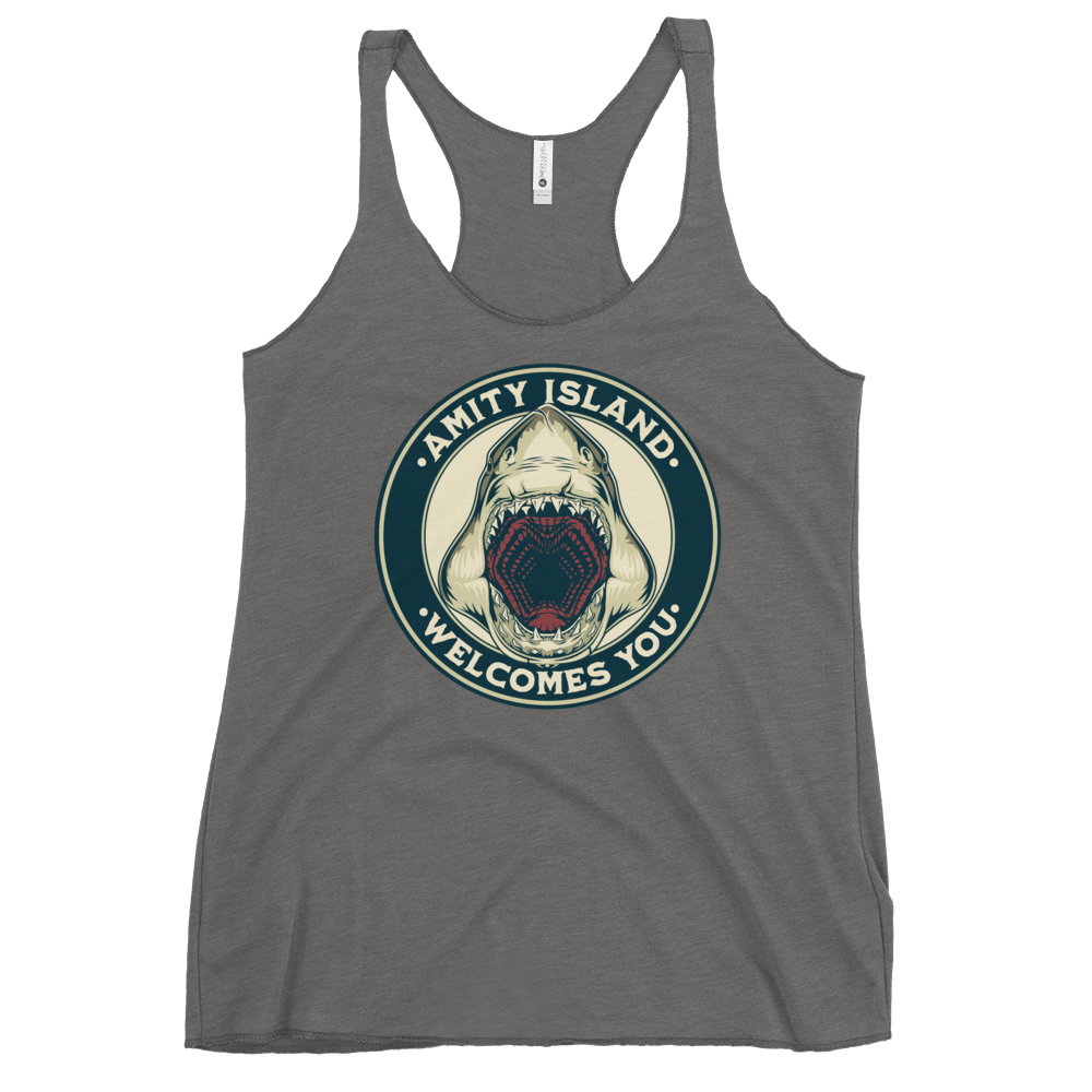 Welcome to Amity Racerback Tank
