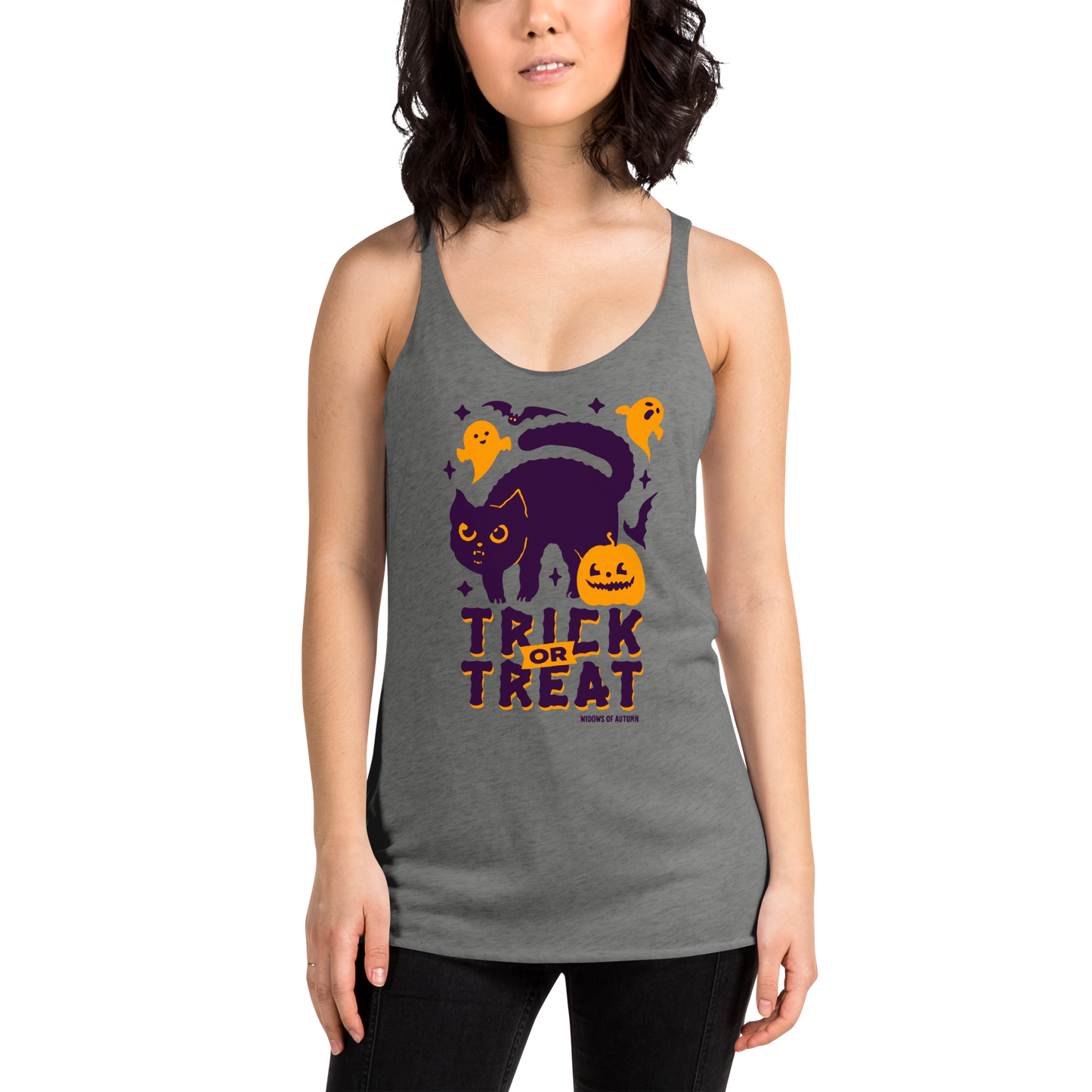 Trick Or Treat Racerback Tank