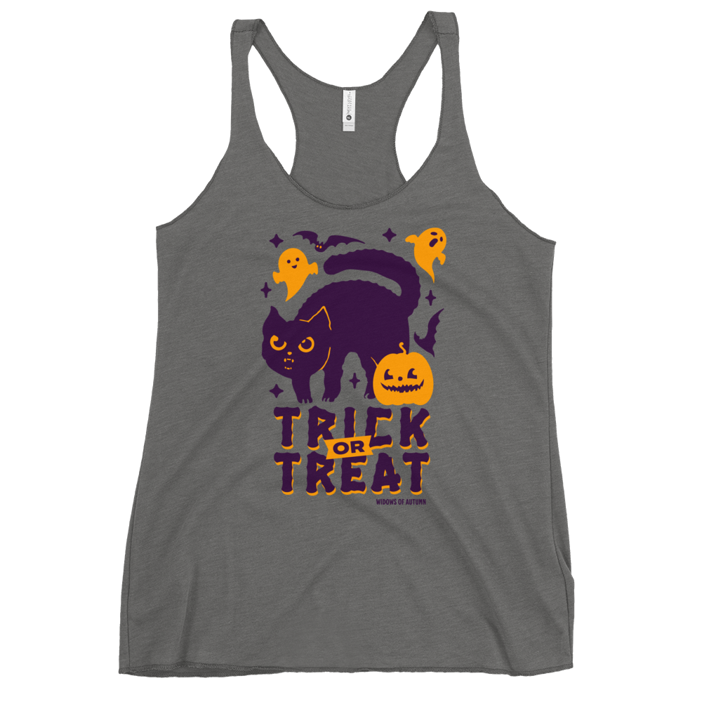 Trick Or Treat Racerback Tank