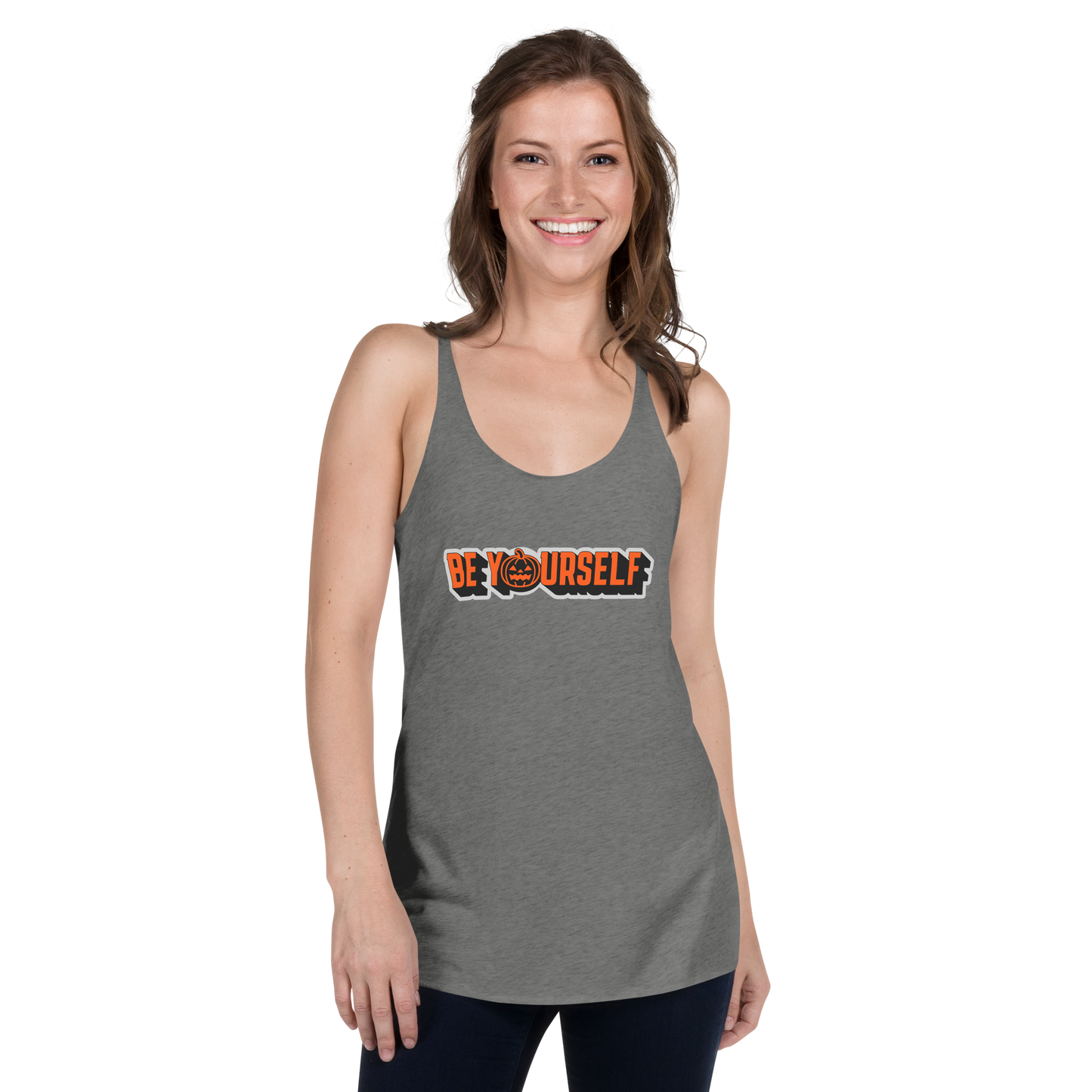 Be Yourself Racerback Tank