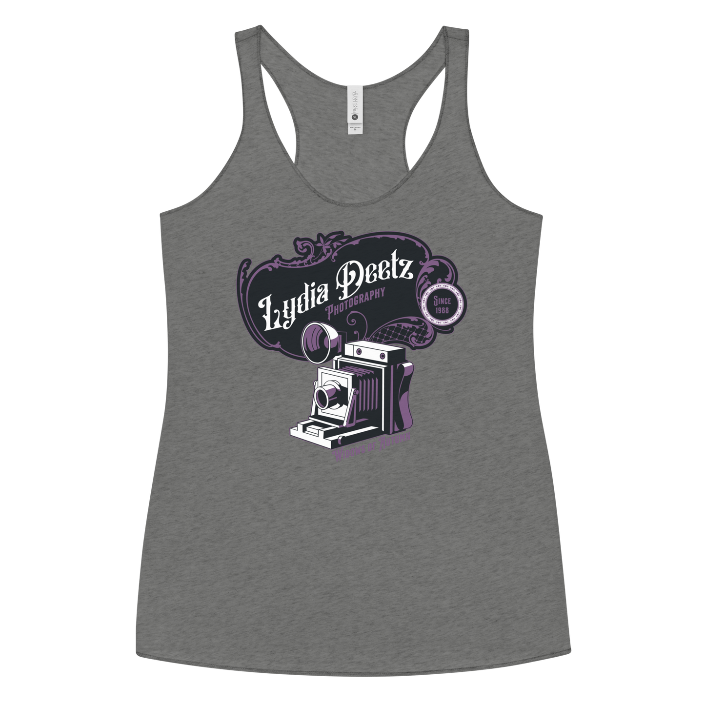 Deetz Photography Racerback Tank