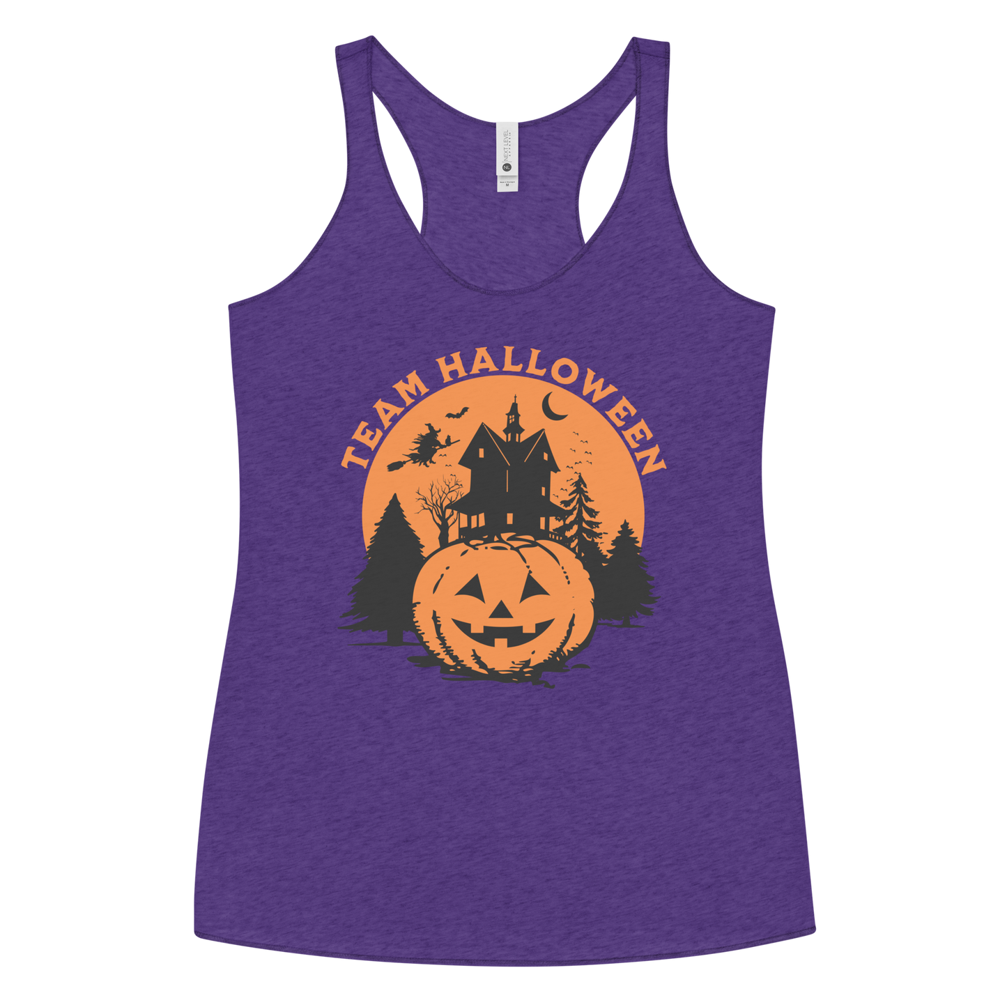 Team Halloween Racerback Tank