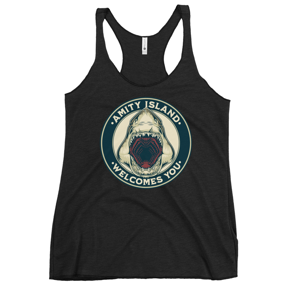 Welcome to Amity Racerback Tank