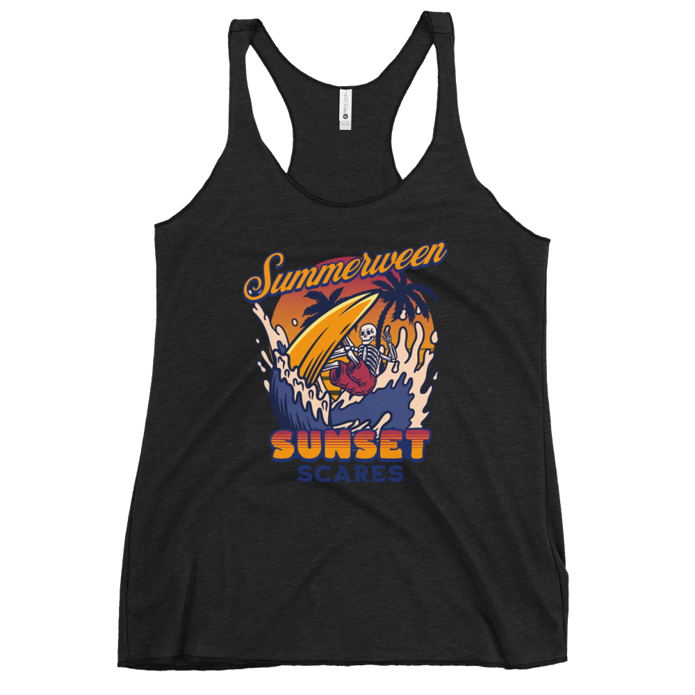 Sunset Scares Racerback Tank