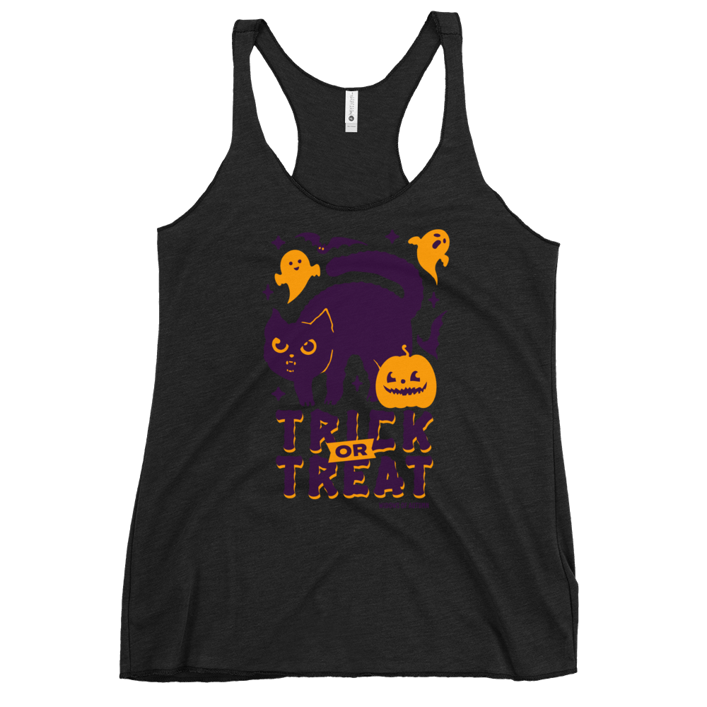 Trick Or Treat Racerback Tank