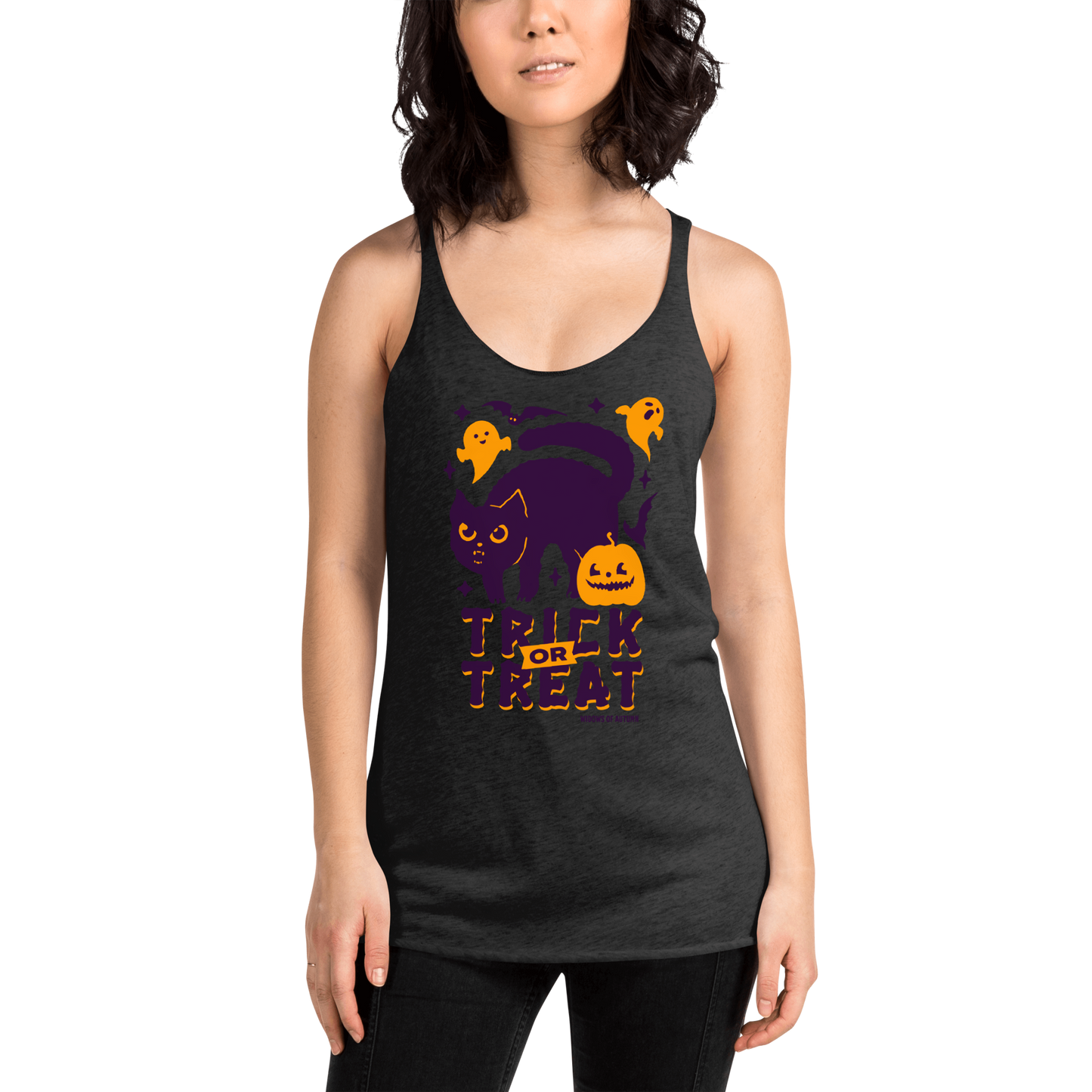 Trick Or Treat Racerback Tank