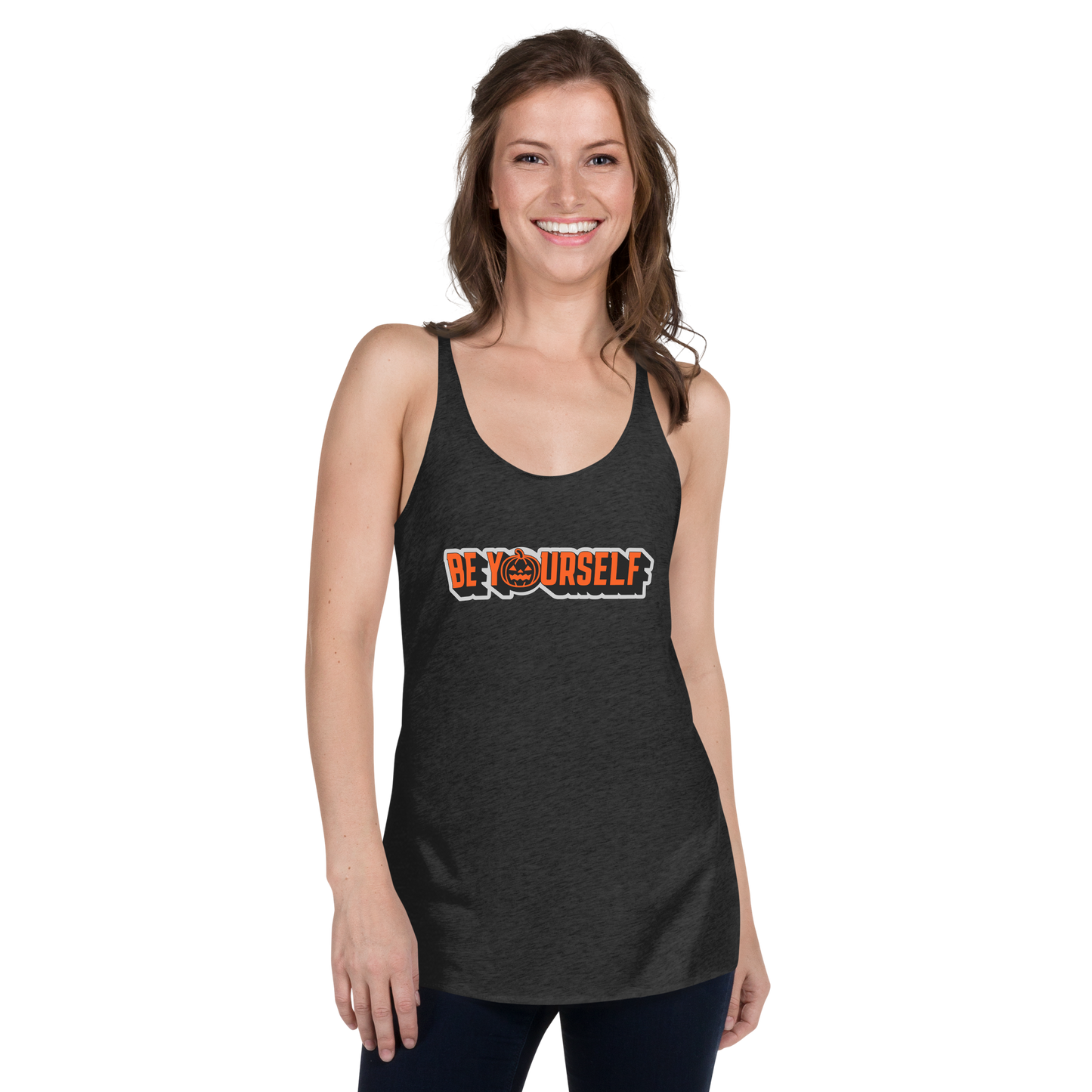 Be Yourself Racerback Tank