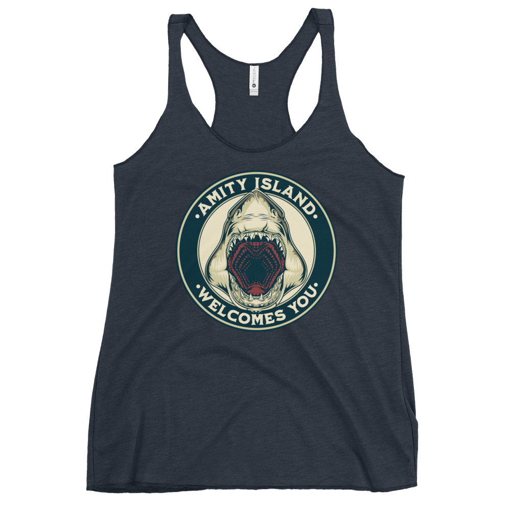 Welcome to Amity Racerback Tank