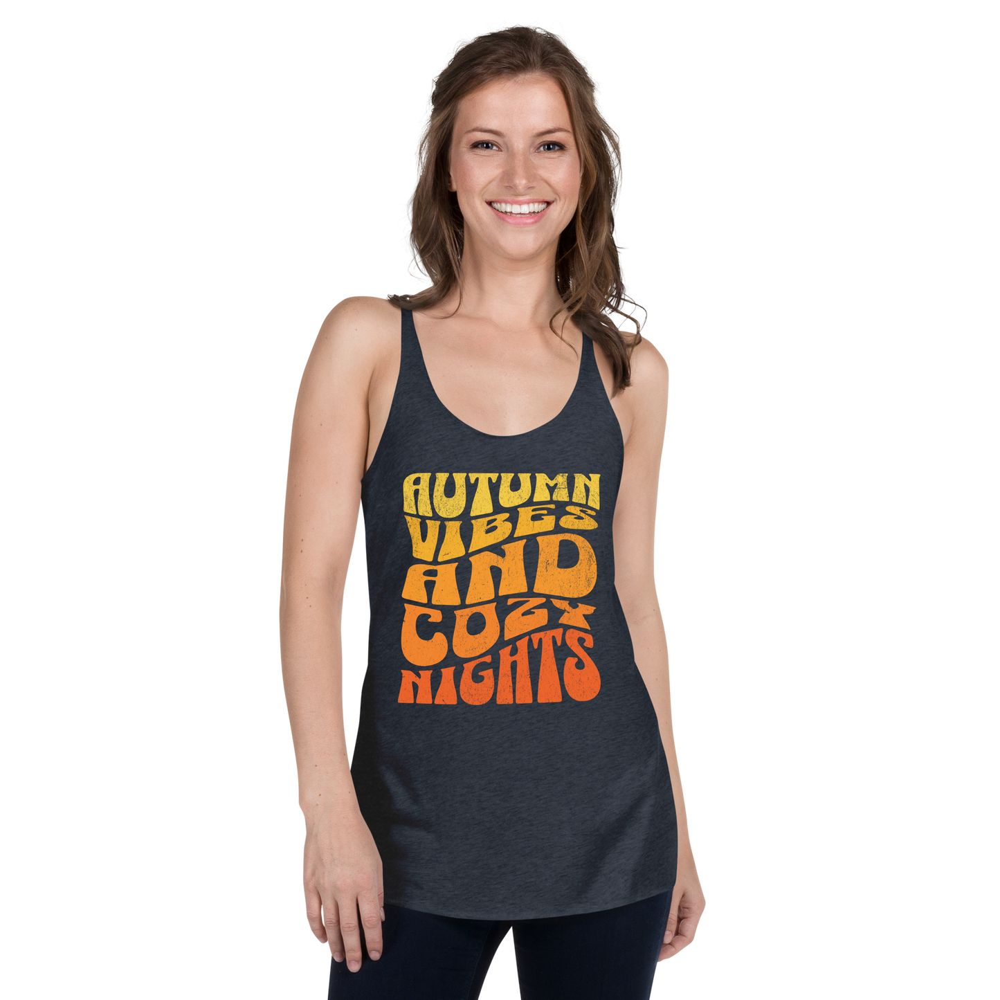 Cozy Autumn Racerback Tank