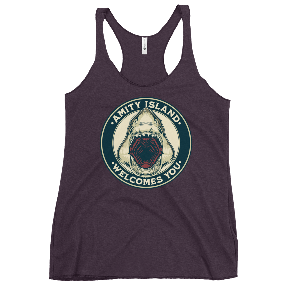 Welcome to Amity Racerback Tank