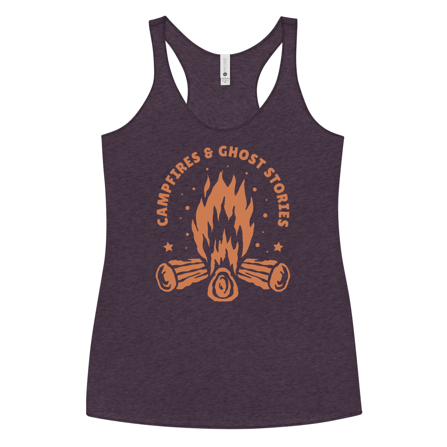 Campfires & Ghost Stories Racerback Tank
