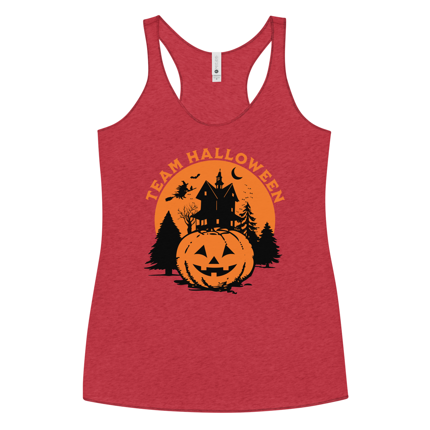 Team Halloween Racerback Tank