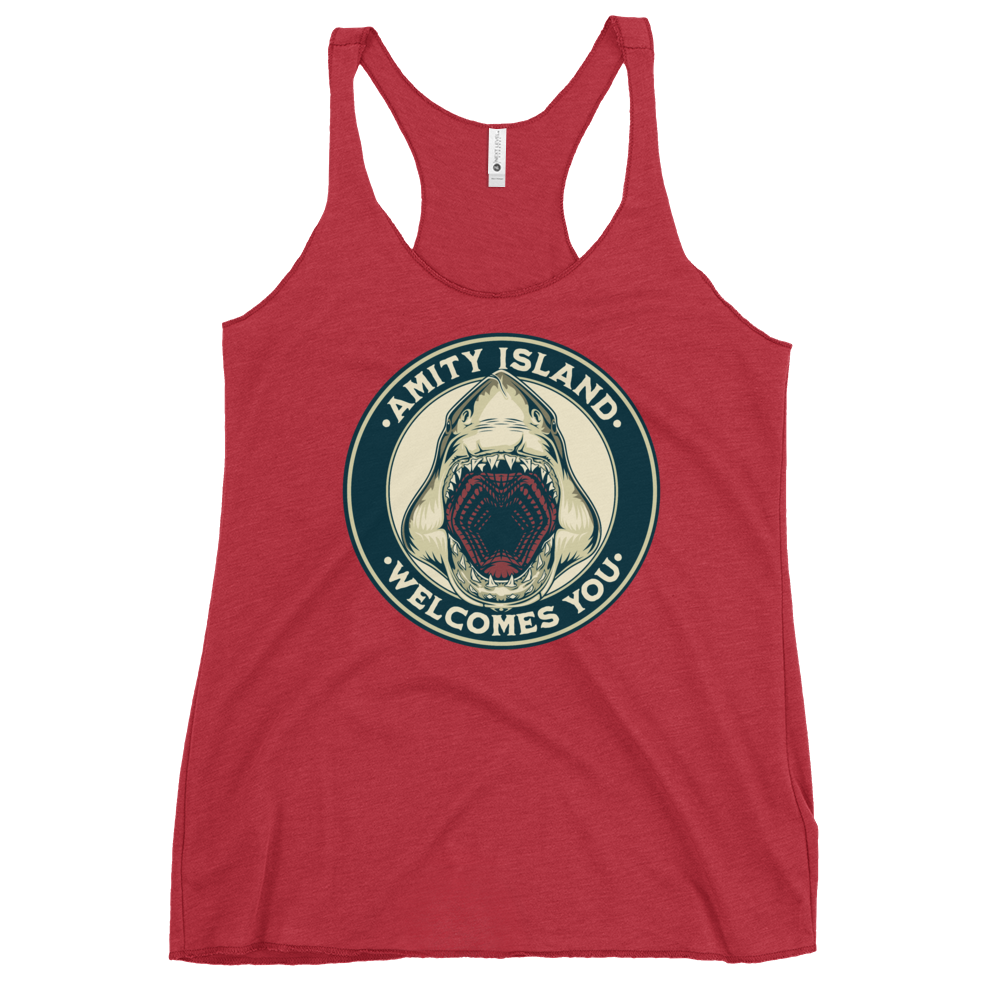 Welcome to Amity Racerback Tank