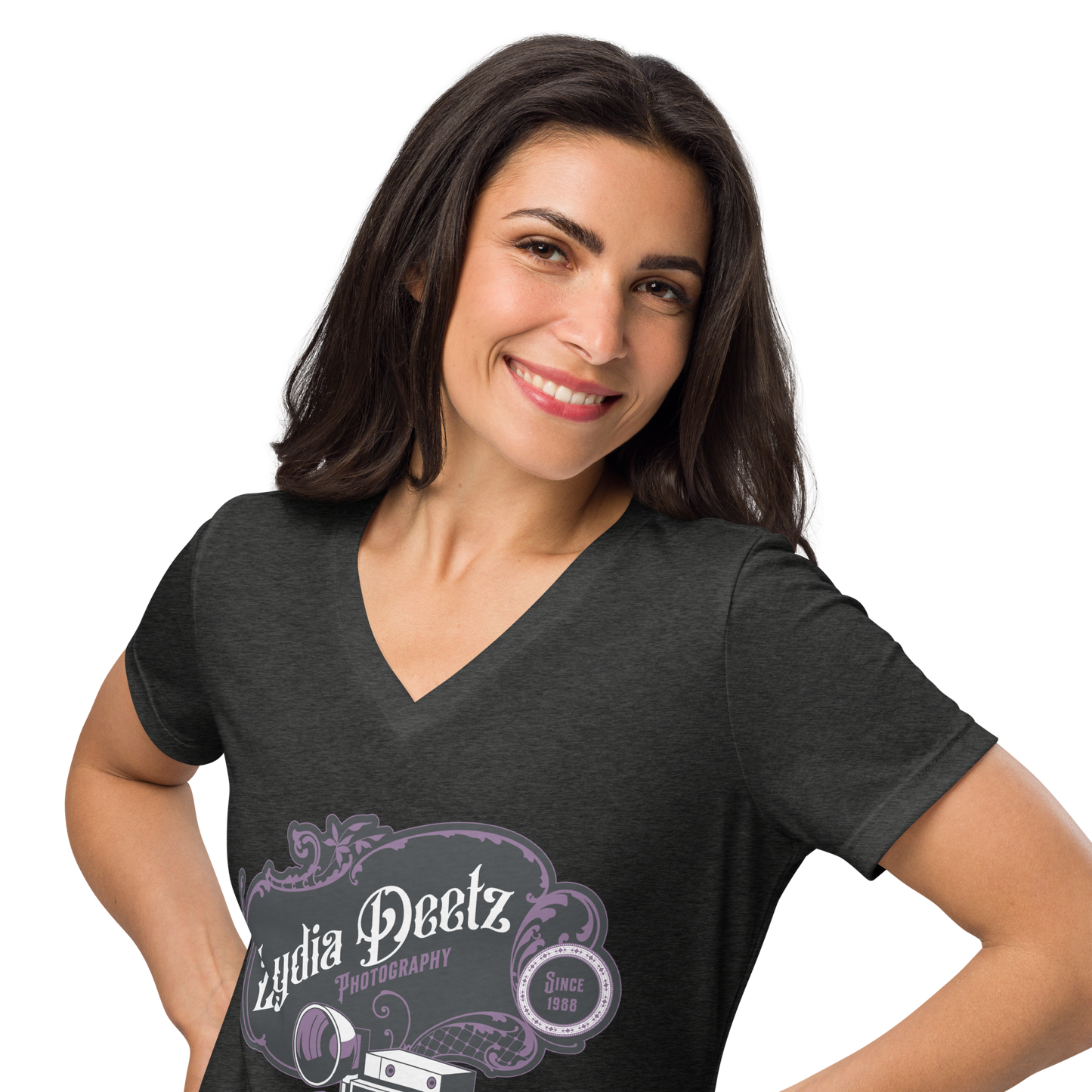 Deetz Photography V-Neck Tee