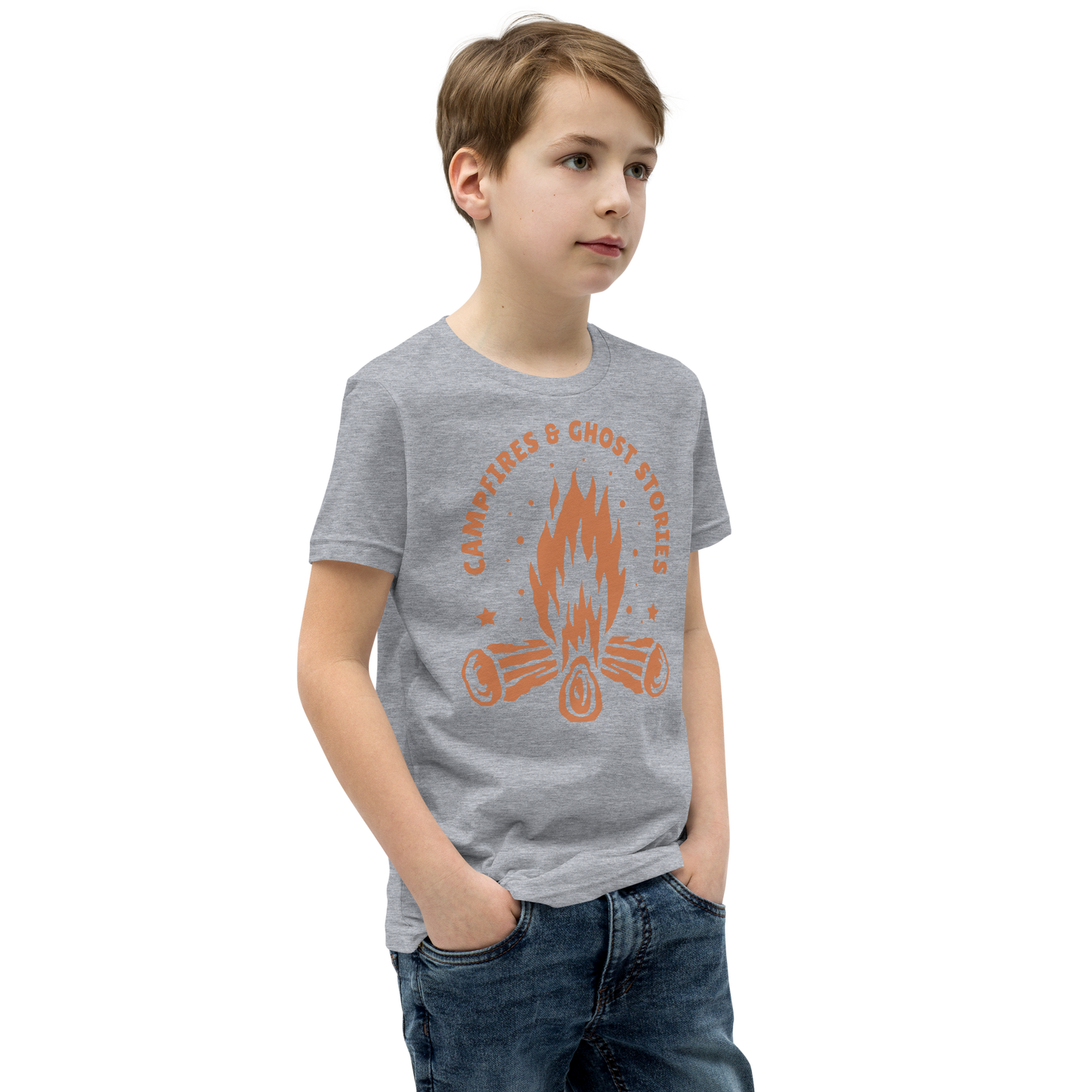 Campfires & Ghost Stories Youth Tee