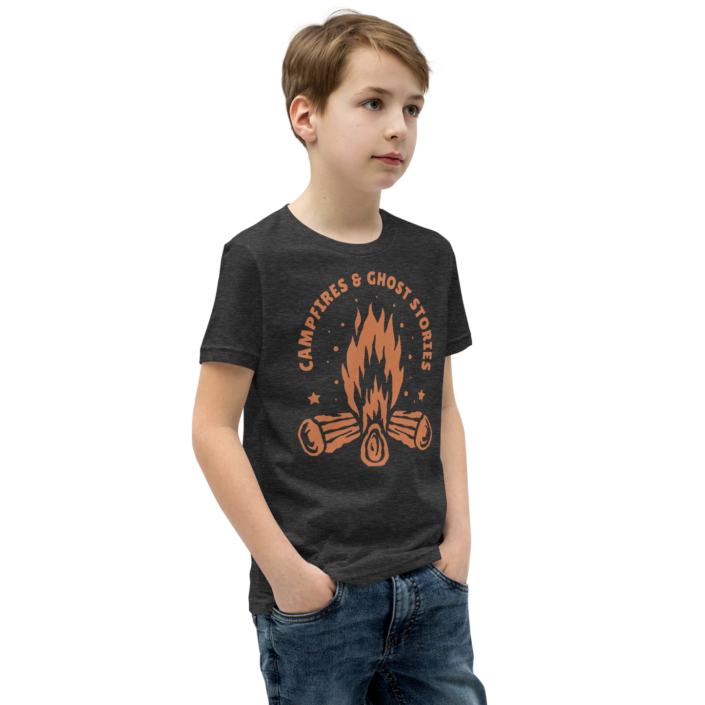 Campfires & Ghost Stories Youth Tee