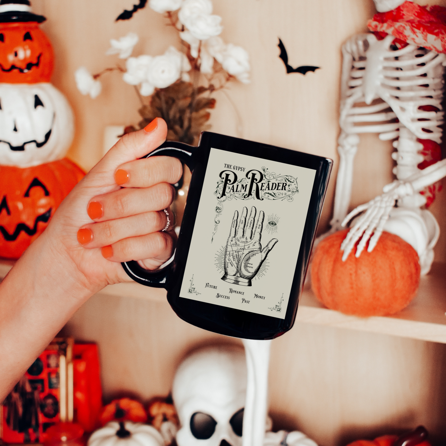 Palm Reader Mug - Black