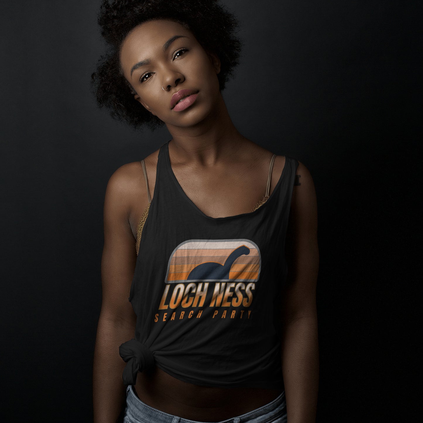 Search Party Team Member Racerback Tank