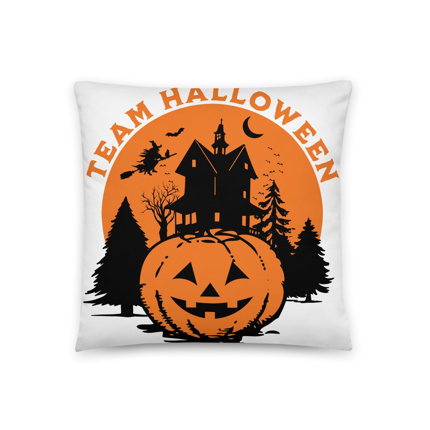 Team Halloween Pillow