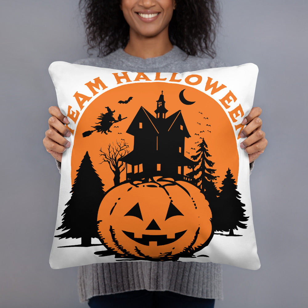 Team Halloween Pillow