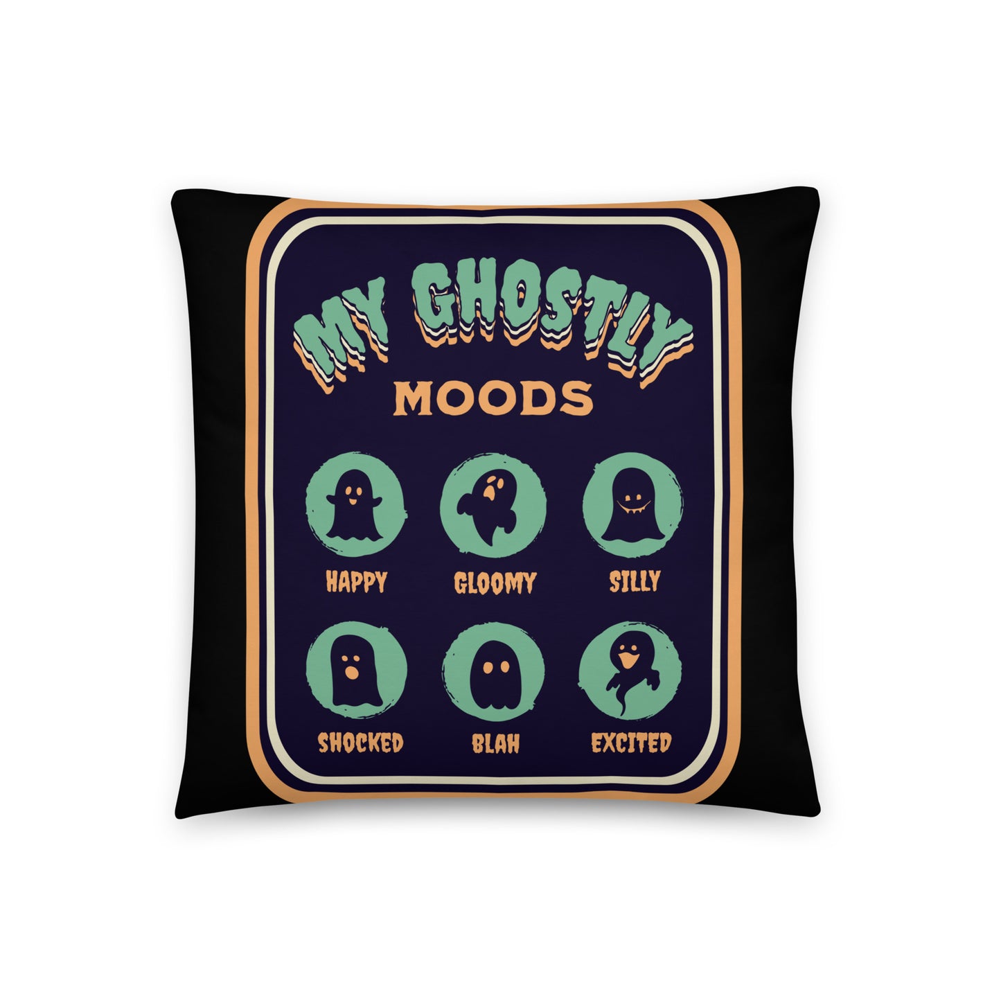 Ghostly Moods Pillow