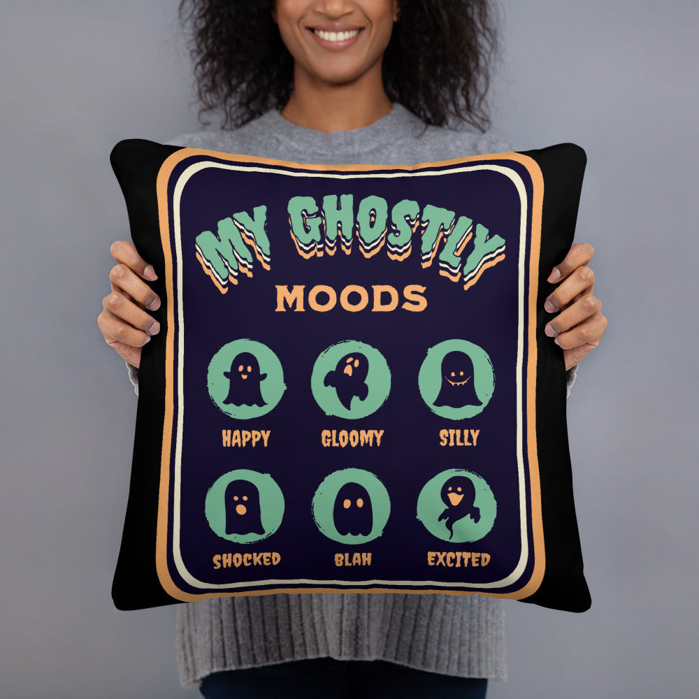 Ghostly Moods Pillow