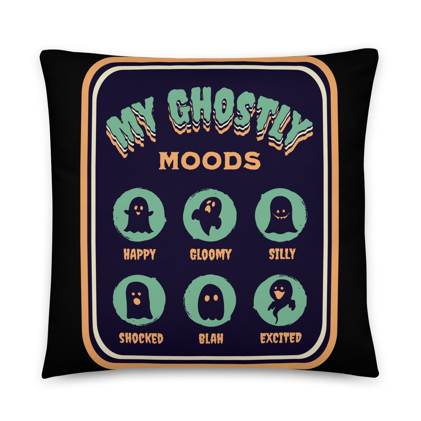 Ghostly Moods Pillow