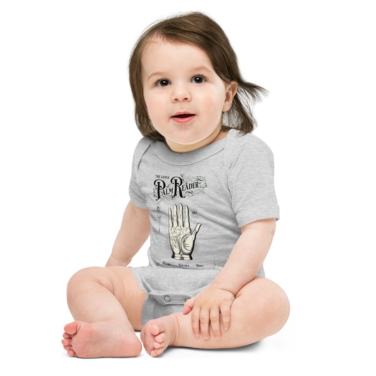 Palm Reader Baby Onesie