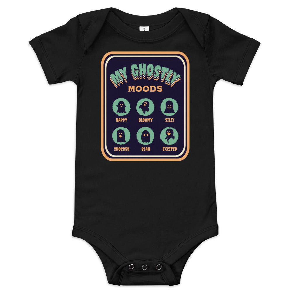 Ghostly Moods Baby Onesie