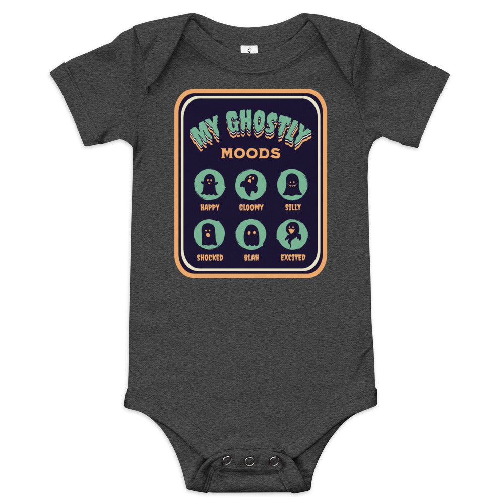 Ghostly Moods Baby Onesie