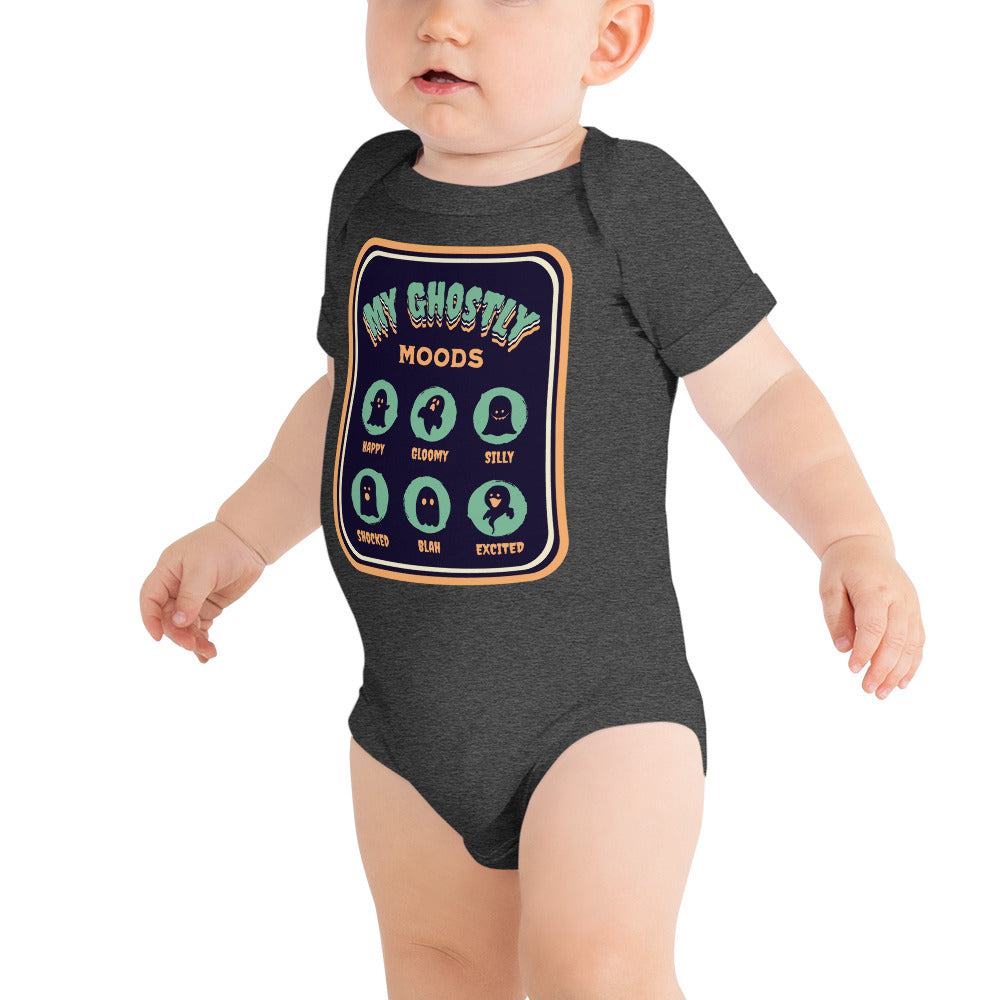 Ghostly Moods Baby Onesie