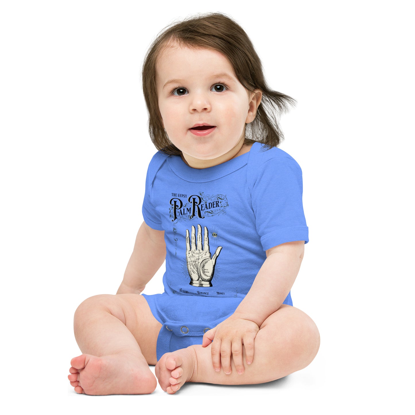 Palm Reader Baby Onesie