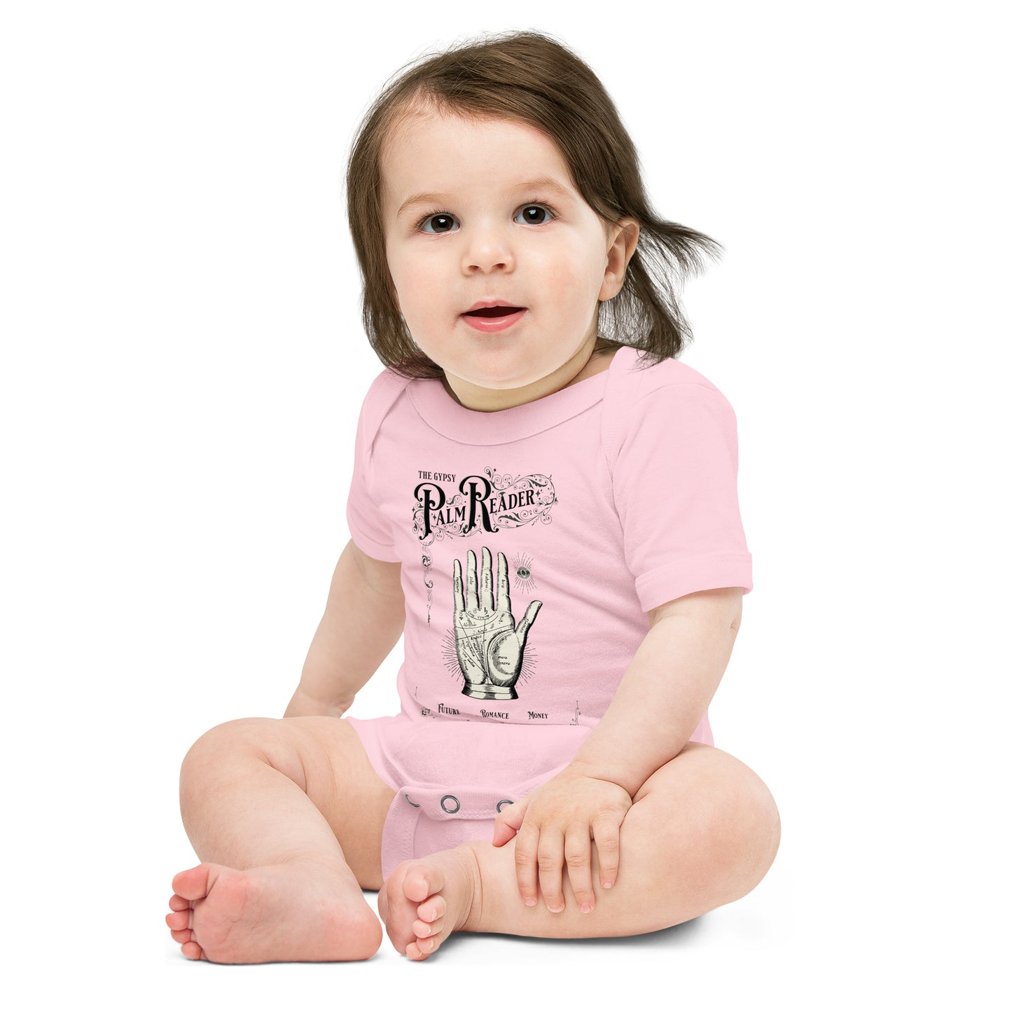Palm Reader Baby Onesie