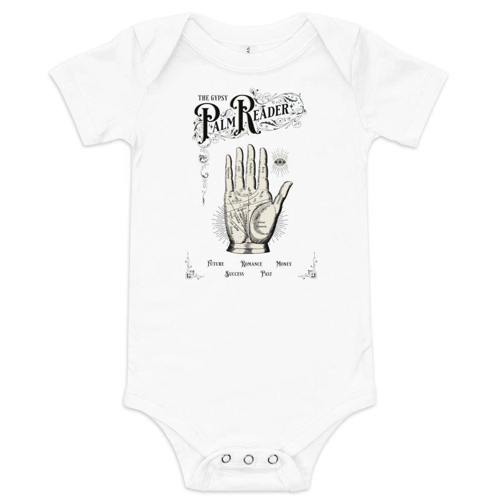Palm Reader Baby Onesie